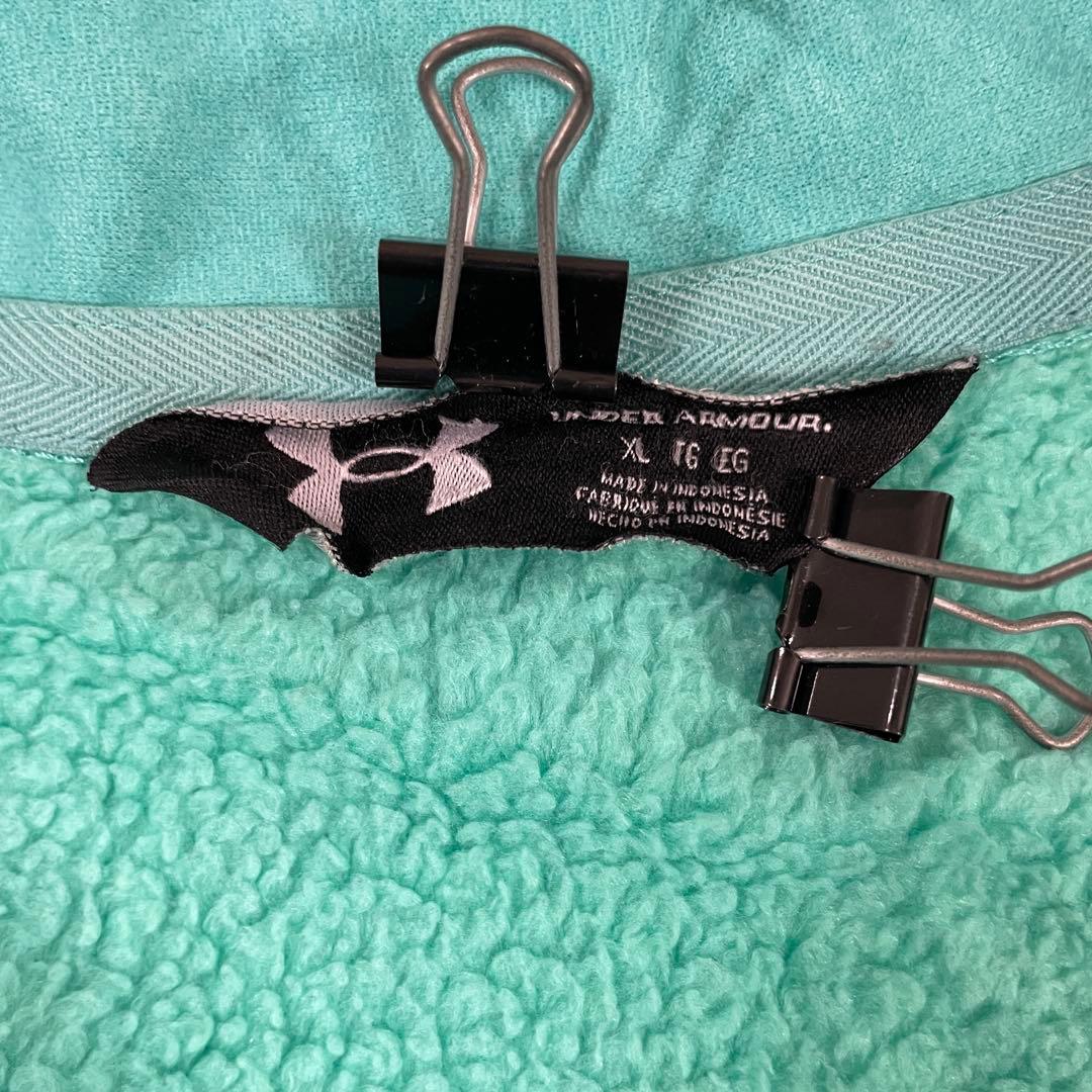 古着 UNDER ARMOUR フリースジャケット STORM グリーン XL