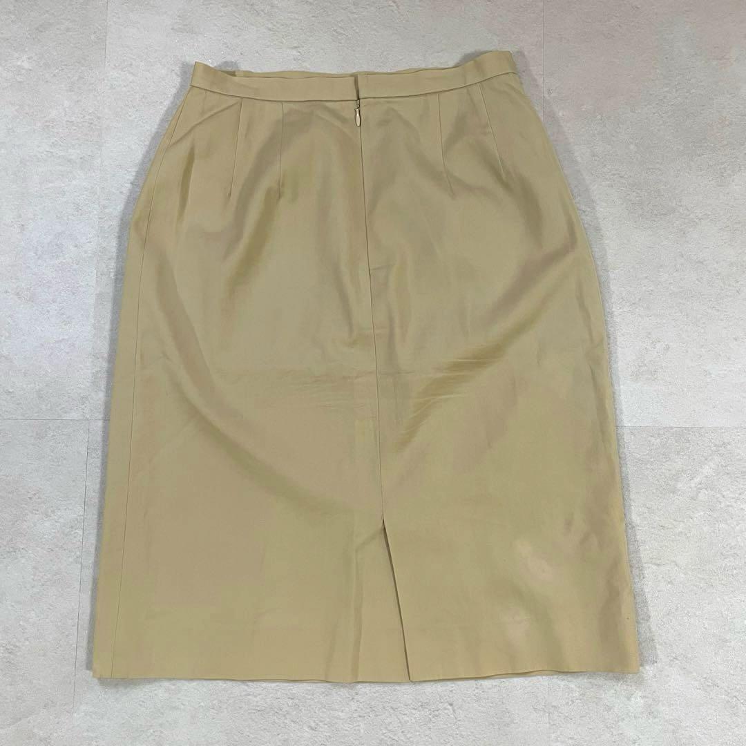 90s BURBERRYS 膝丈スカート サイズ40 ベージュ