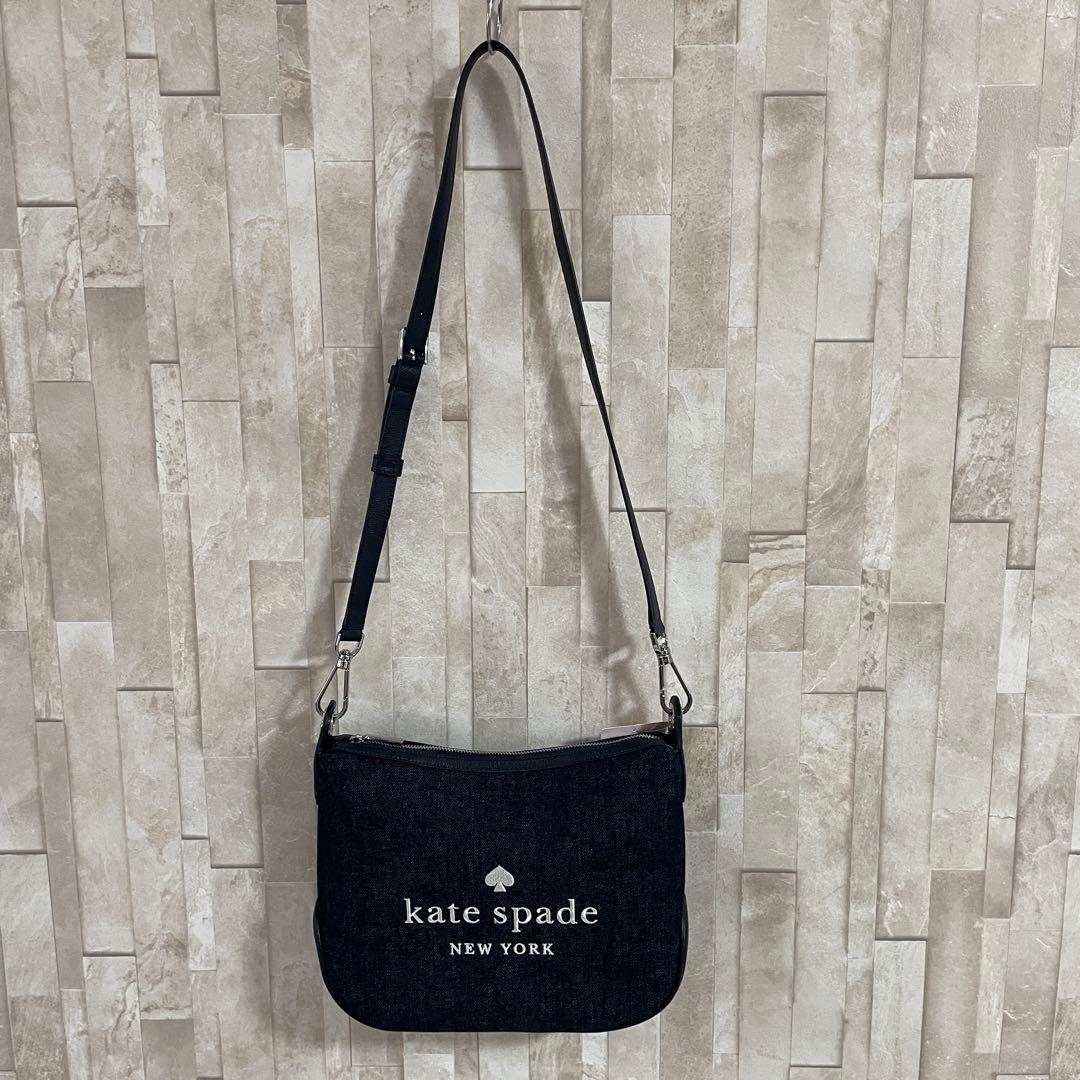 最終値下げ！訳あり新品 kate spade ショルダーバッグ デニム