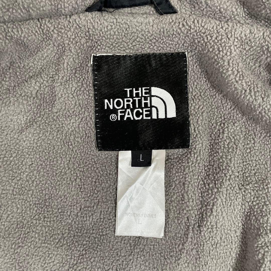【美品】THE NORTH FACE ダウンベスト ファー付き L ブラック