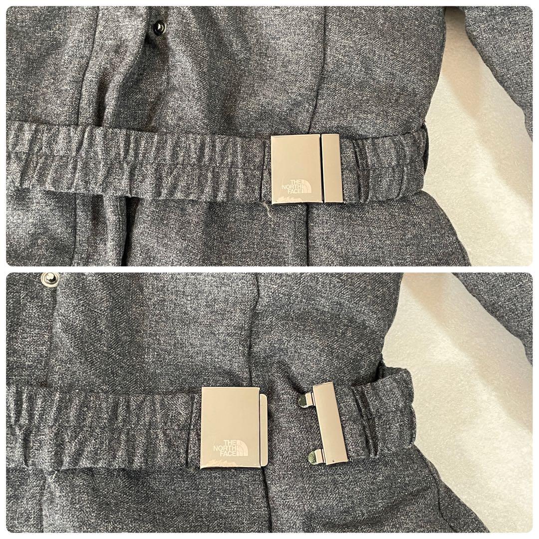 【海外限定】THE NORTH FACE ロングコート ファーベルト付 M