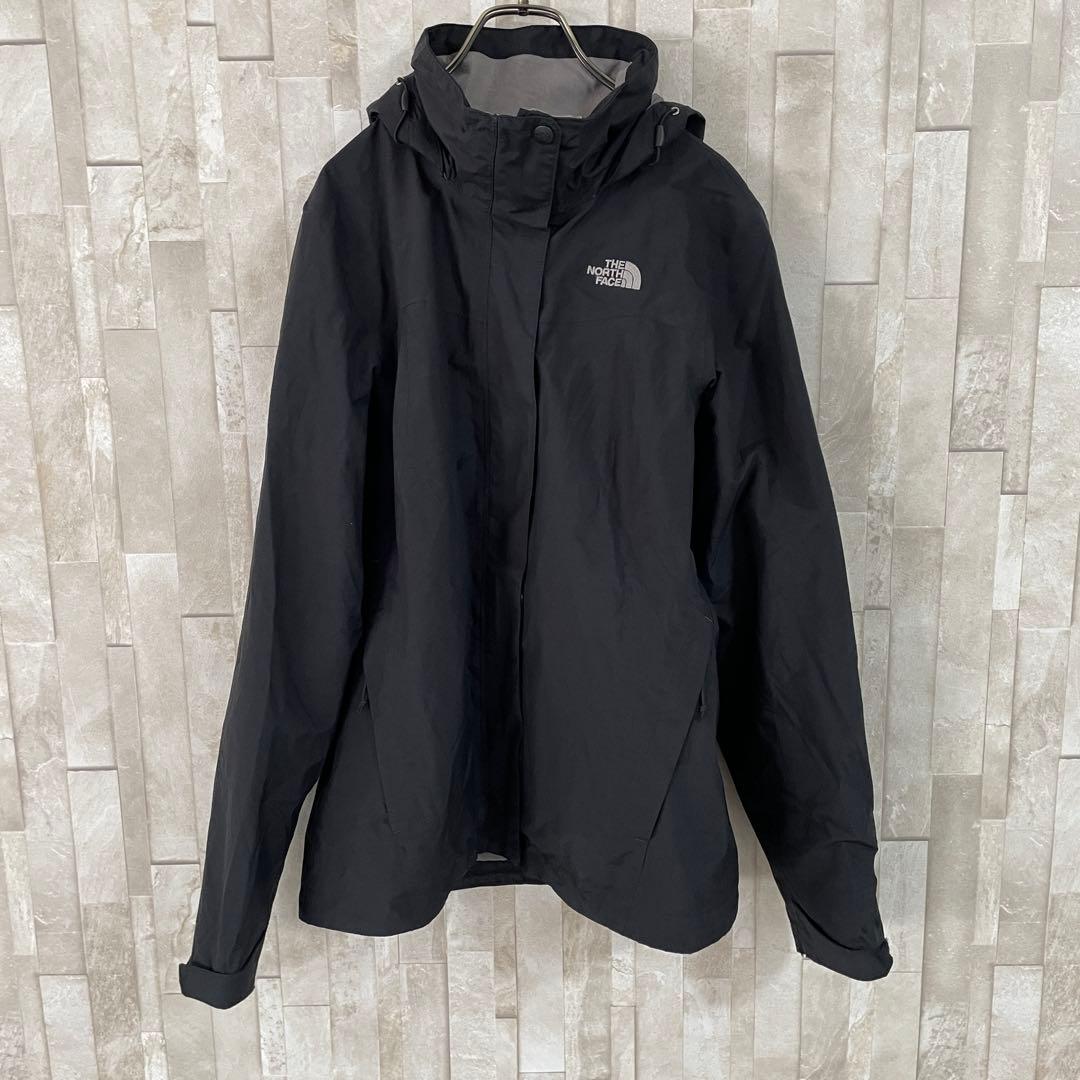 古着 THE NORTH FACE マウンテンパーカー HYVENT 黒色