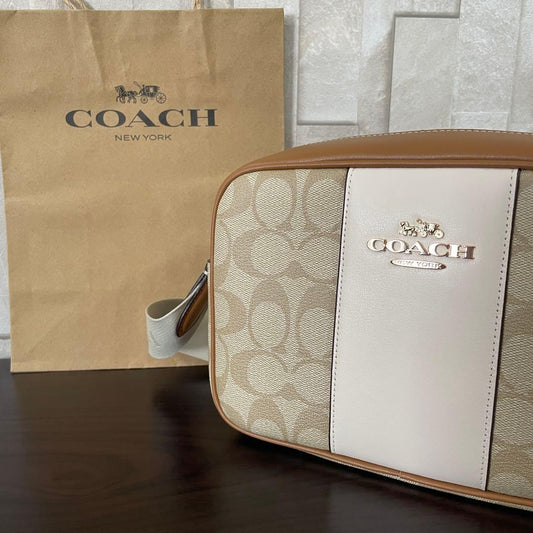 最終値下げ！訳あり新品 COACH ショルダーバッグ ベージュ