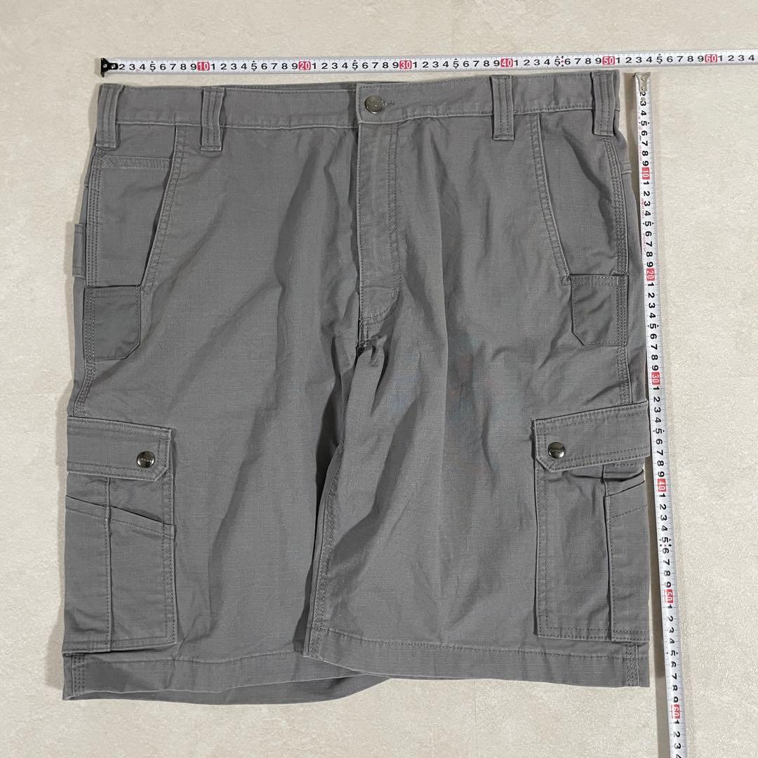 【美品】carhartt ハーフパンツ カーゴパンツ サイズ40 グレー