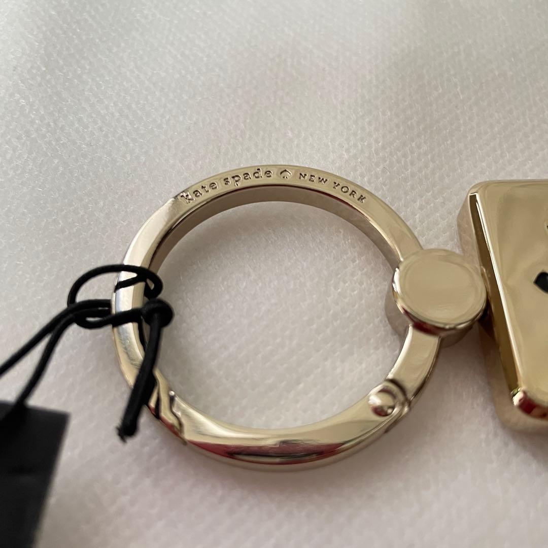最終値下げ！訳あり新品 kate spade キーホルダー チャーム キーリング