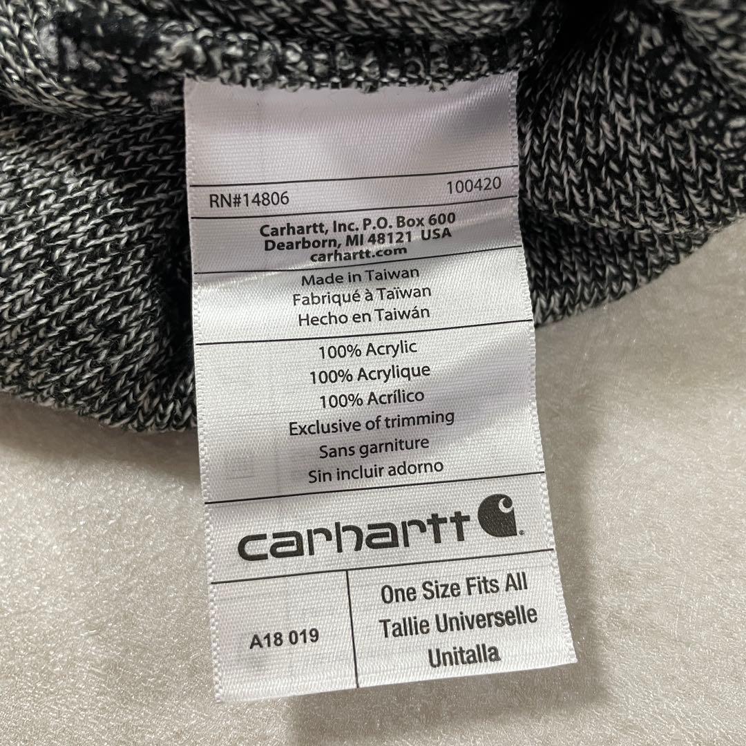 【新品未使用タグ付】carhartt カーハート A18 グレー ニット帽
