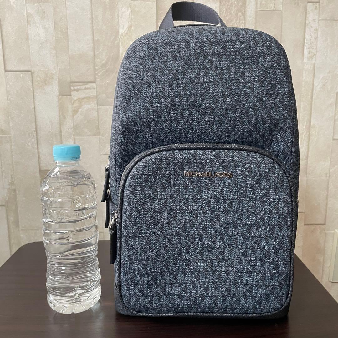 訳あり新品 MICHAEL KORS ショルダーバッグ ネイビー