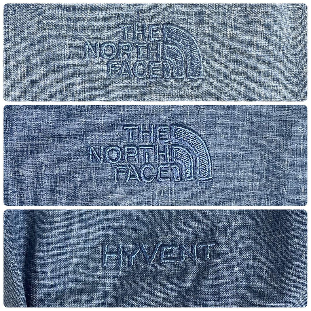古着 THE NORTH FACE ナイロンパーカー ハイベント 総柄裏地