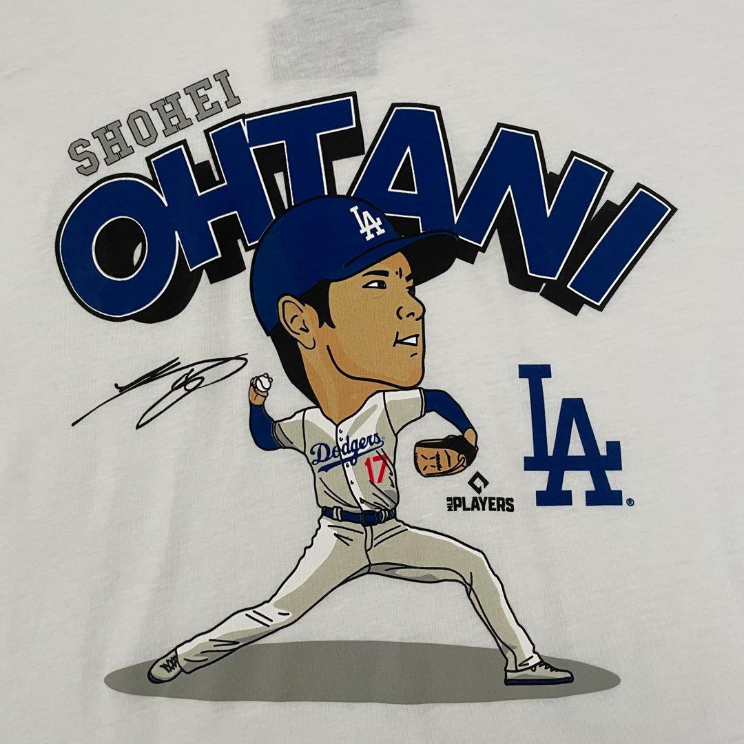 【新品未使用タグ付】NEW ERA 大谷翔平 ピッチャー Tシャツ XL 白色