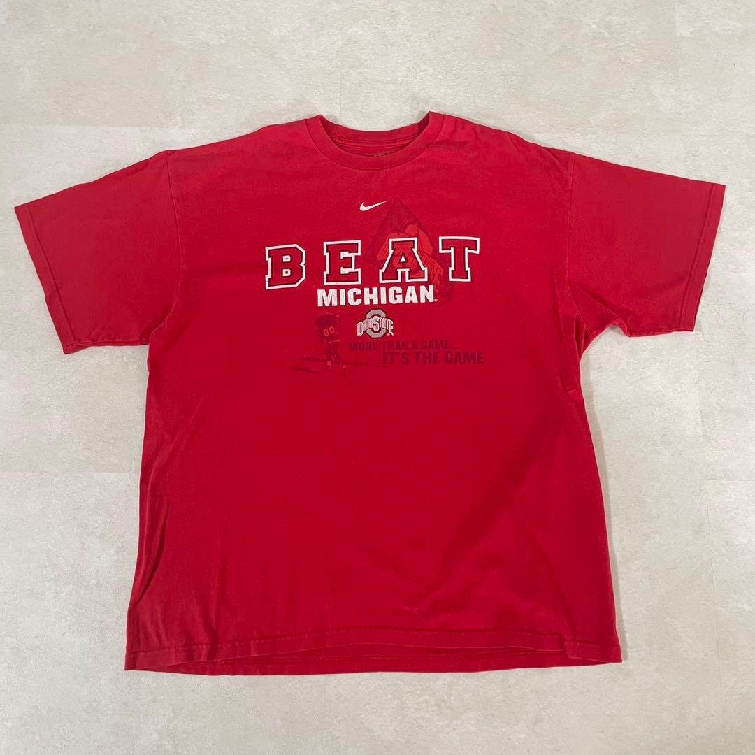 USA古着 NIKE 半袖Tシャツ Lサイズ レッド