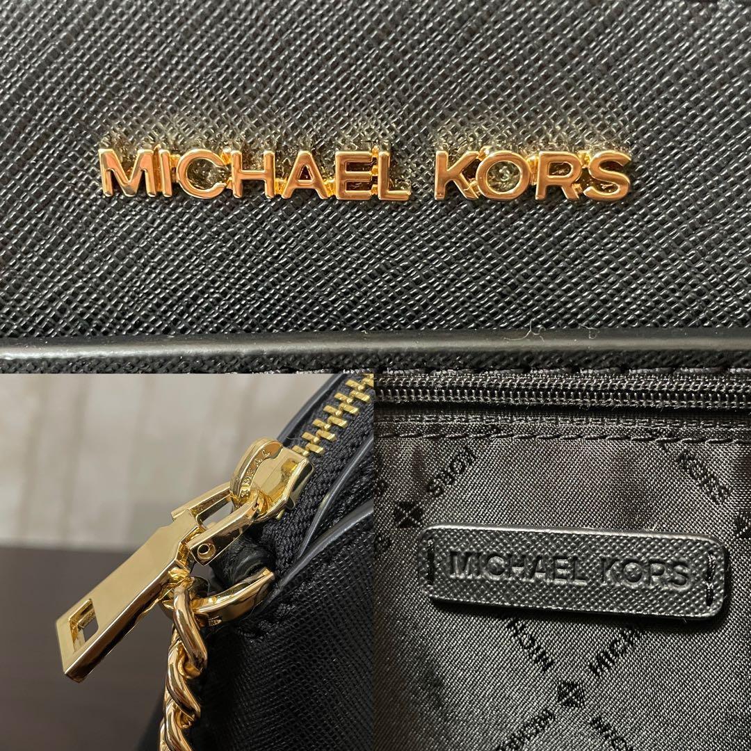 訳あり新品 MICHAEL KORS ショルダーバッグ ブラック