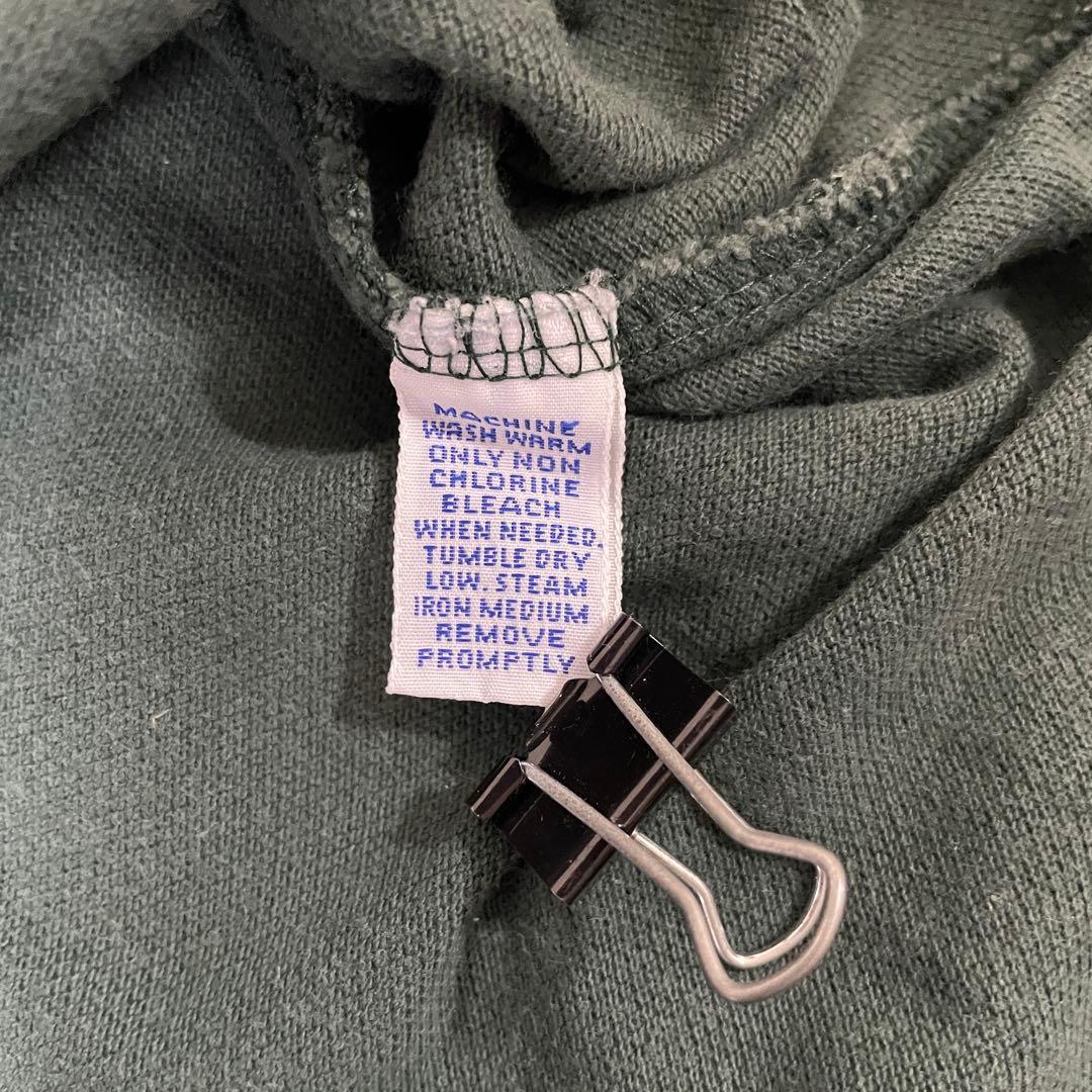 【美品】90s POLO RALPH LAUREN 長袖ポロシャツ M グリーン