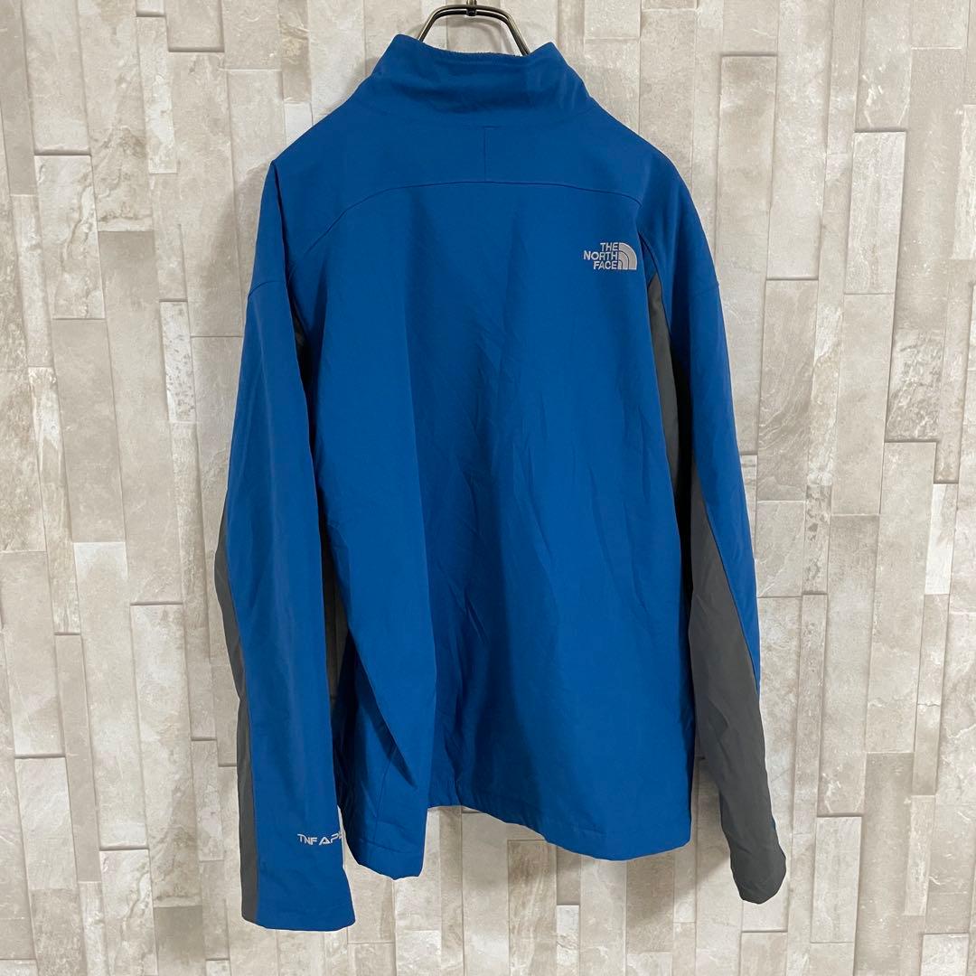 古着 THE NORTH FACE ソフトシェルジャケット L ツートンカラー