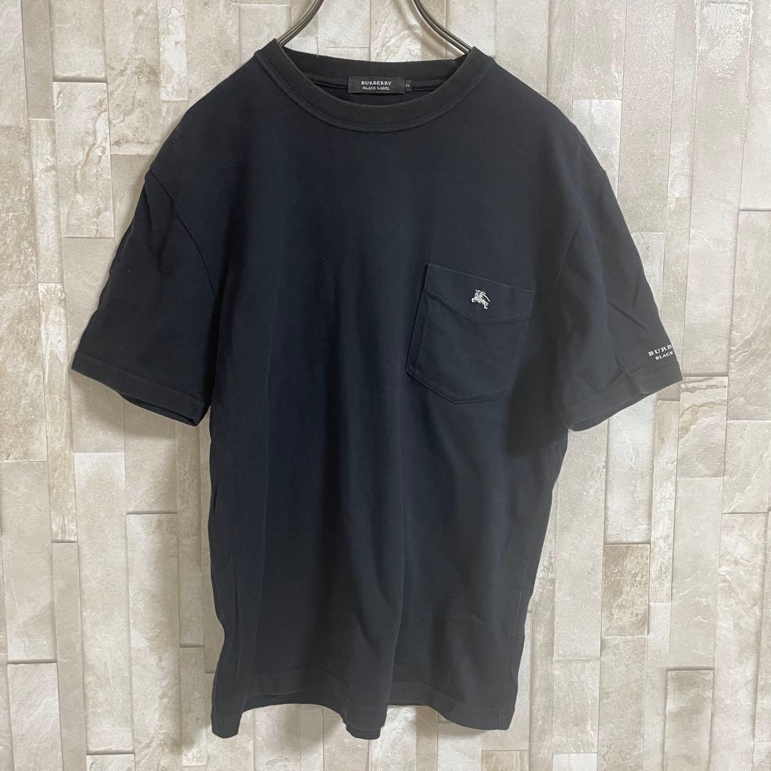 【美品】BURBERRY BLACK LABEL半袖Tシャツ サイズ2