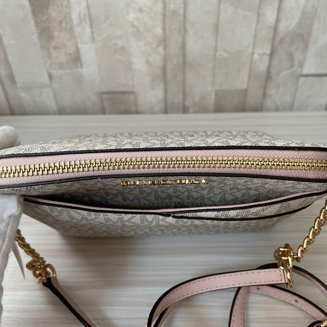 訳あり新品 MICHAEL KORS ショルダーバッグ ホワイト系