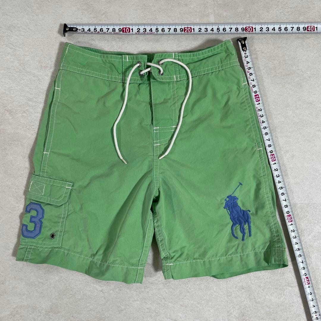 【美品】POLO RALPH LAUREN スイムショーツ サイズ5 グリーン