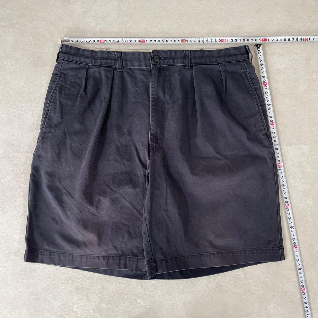 【美品】90s POLO RALPH LAUREN ハーフパンツ 36 紺色