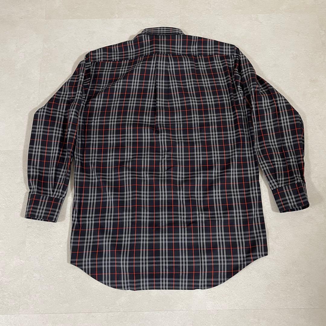 【美品】90s BURBERRYS 長袖シャツ バーバリーチェック サイズMA
