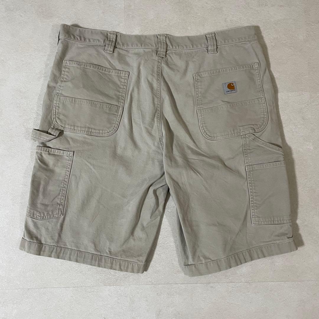 古着 carhartt ハーフパンツ サイズ40 ベージュ