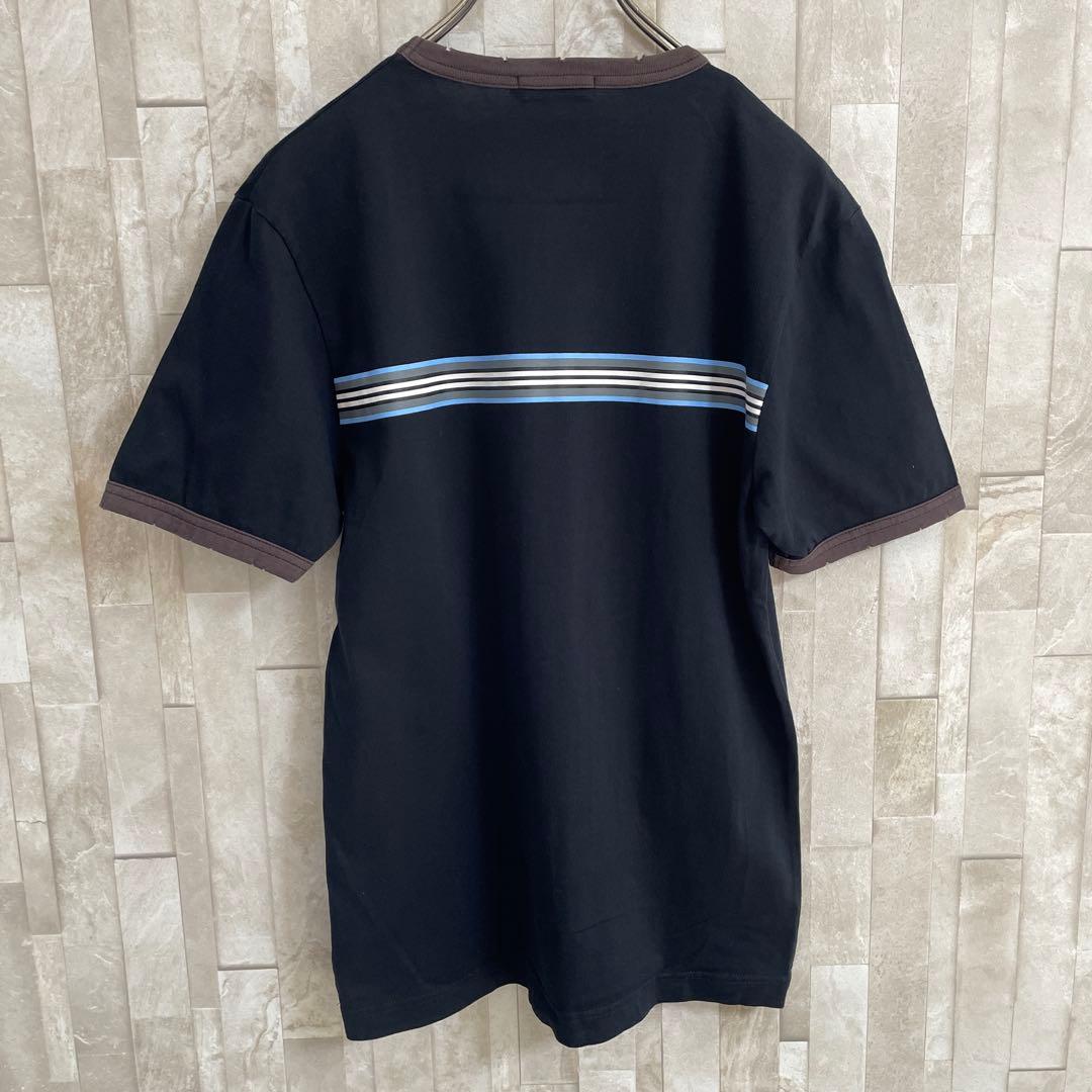 【美品】BURBERRY BLACK LABEL 半袖Tシャツ SIZE 2