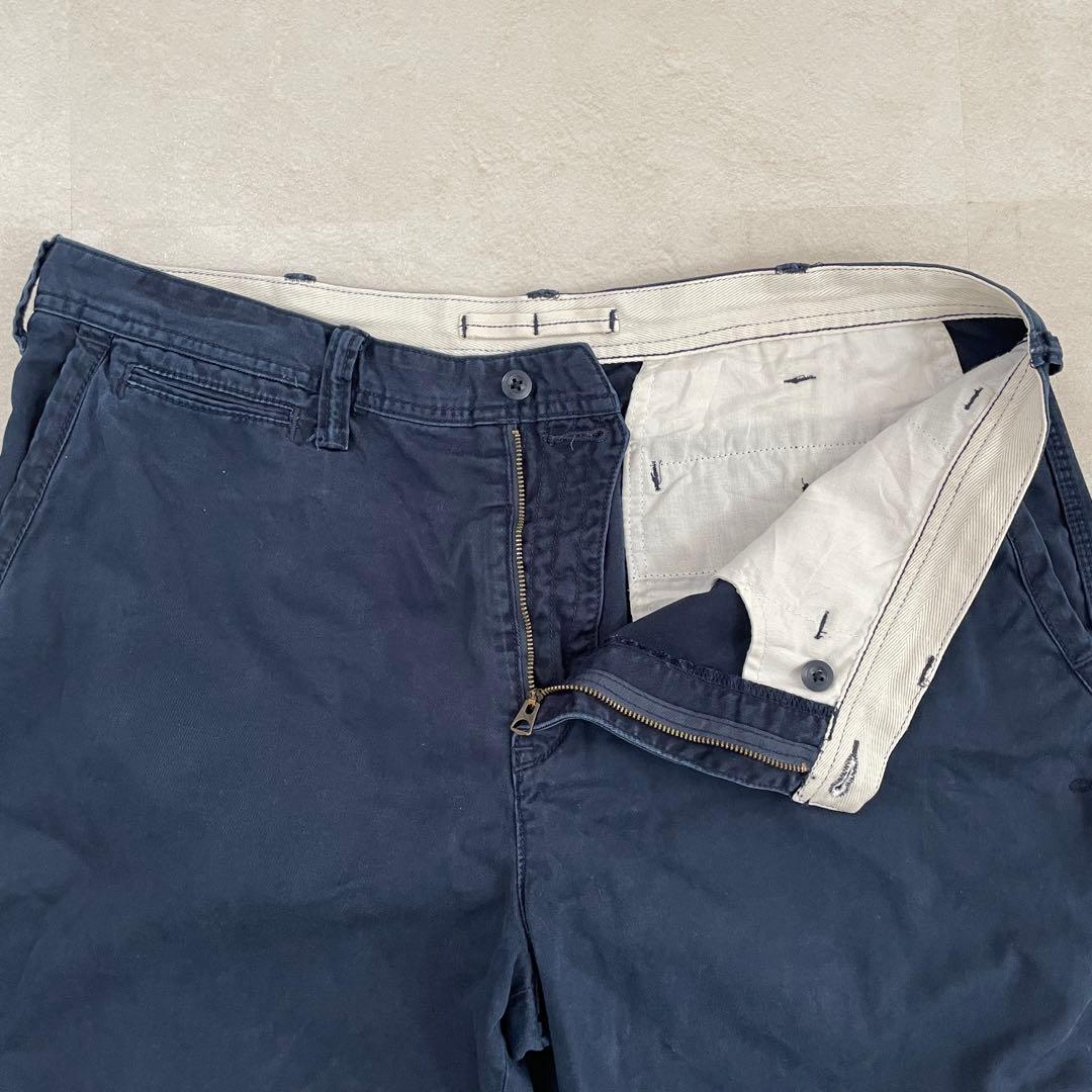 【美品】POLO RALPH LAUREN ハーフパンツ サイズ38 ネイビー