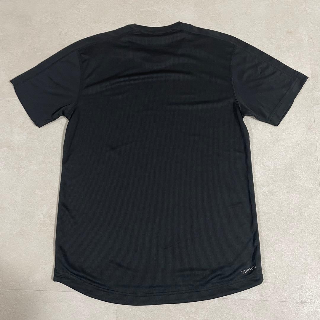 【美品】adidas 半袖Tシャツ CLIMALITE Mサイズ ブラック