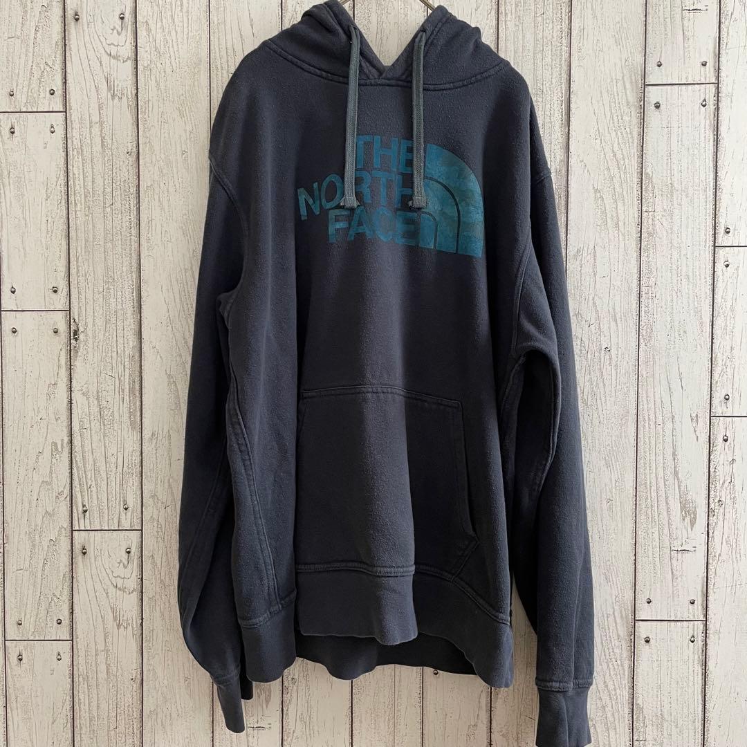THE NORTH FACE 長袖パーカー Mサイズ ネイビー