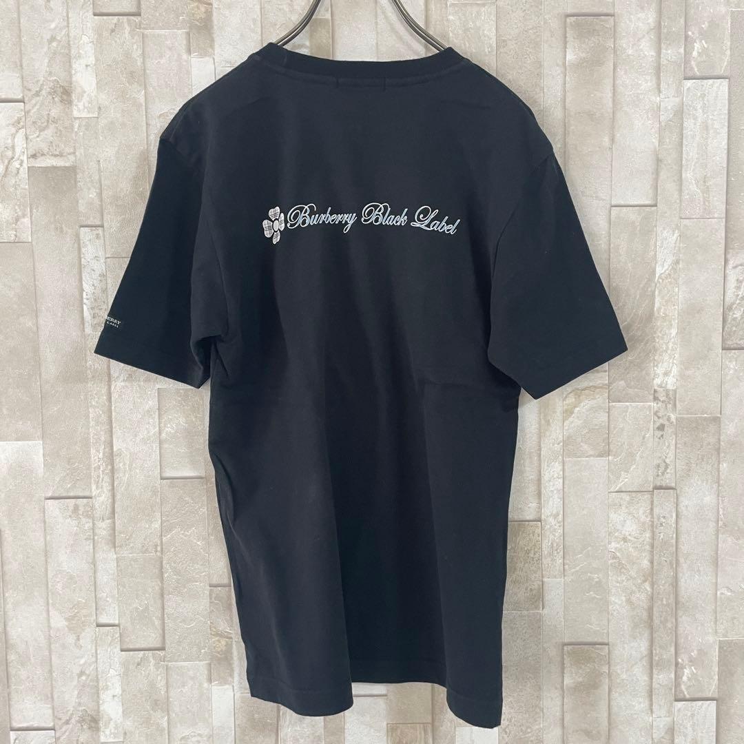【美品】BURBERRY BLACK LABELT半袖Tシャツ 2 ブラック