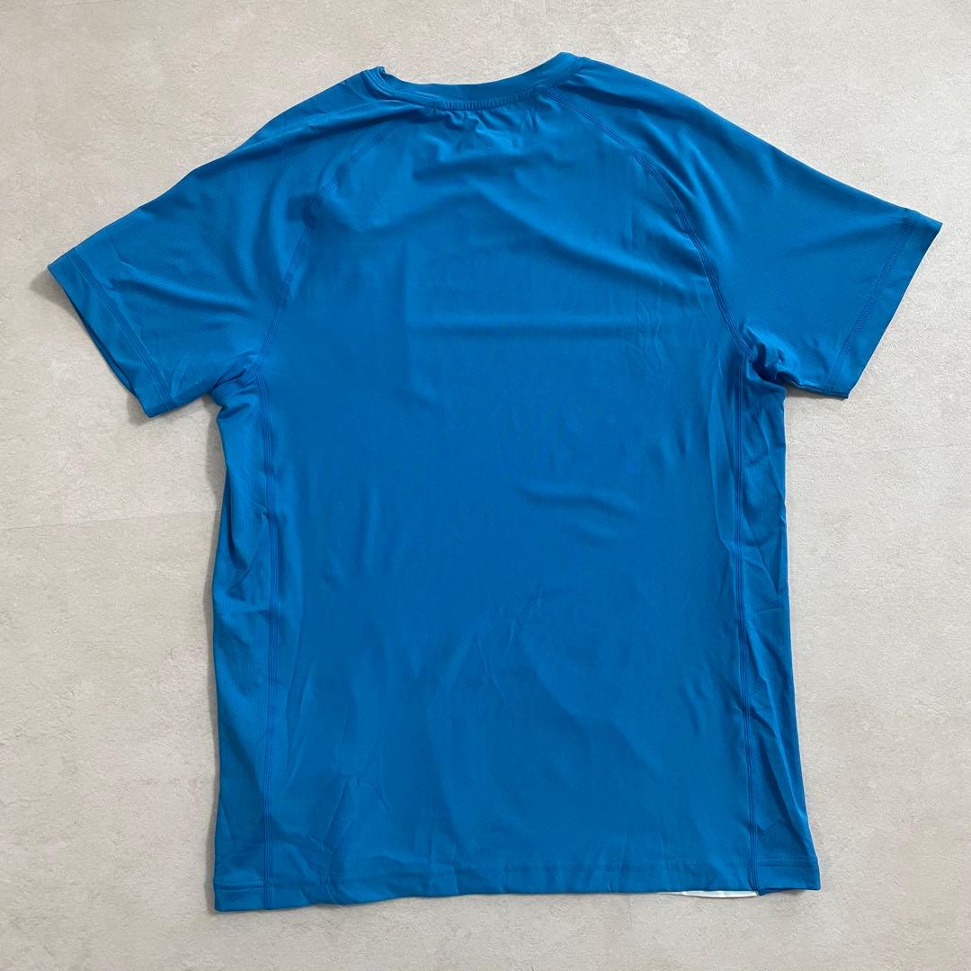【希少2010年モデル 新品未使用タグ付】NIKE 青白ストライプ Tシャツ L