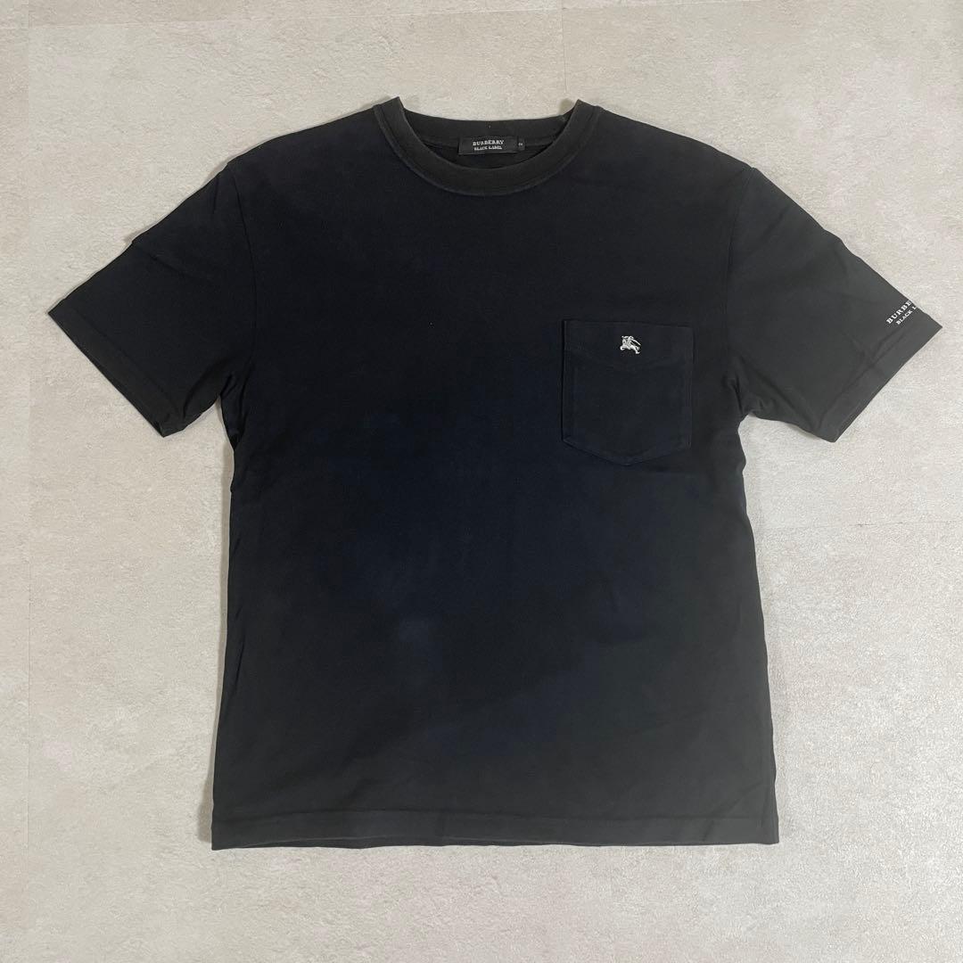 【美品】BURBERRY BLACK LABEL半袖Tシャツ サイズ2