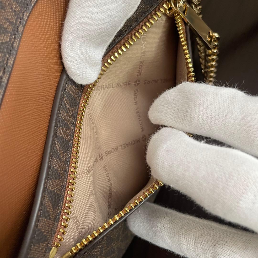 最終値下げ！訳あり新品 MICHAEL KORS ショルダーバッグ ブラウン