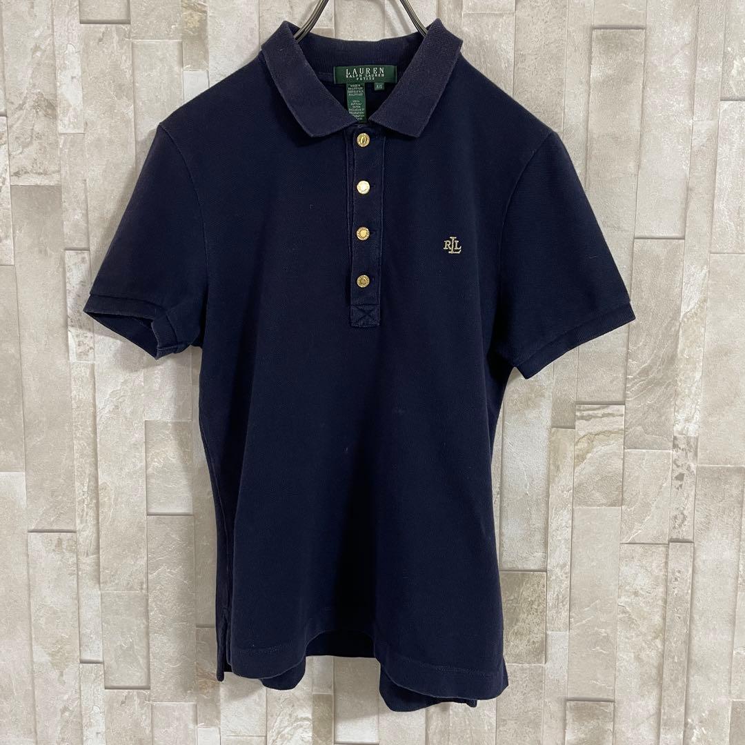 古着 POLO RALPH LAUREN 半袖ポロシャツ 緑タグ PETITE