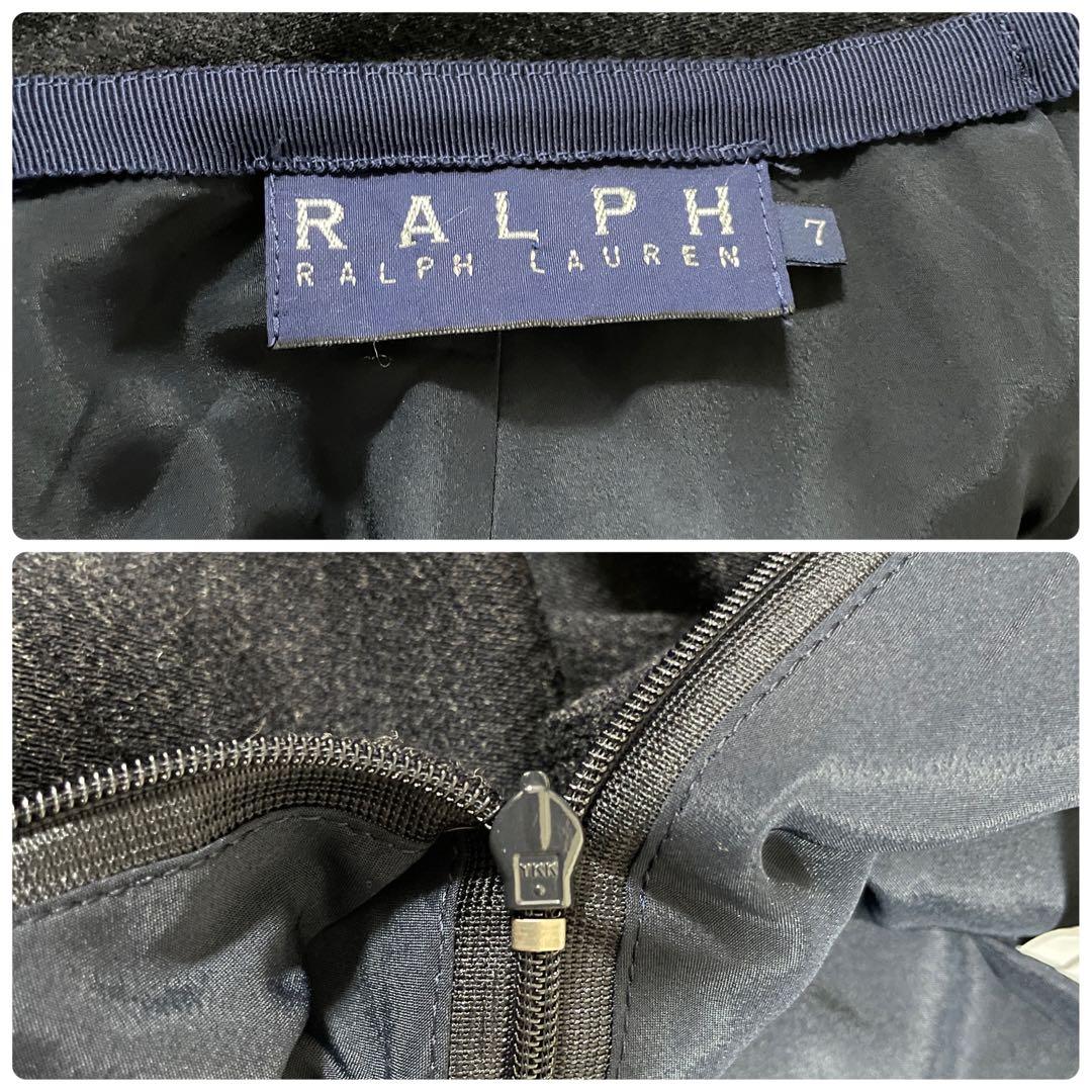 90s POLO RALPH LAUREN ロングスカート サイズ7 ブラック