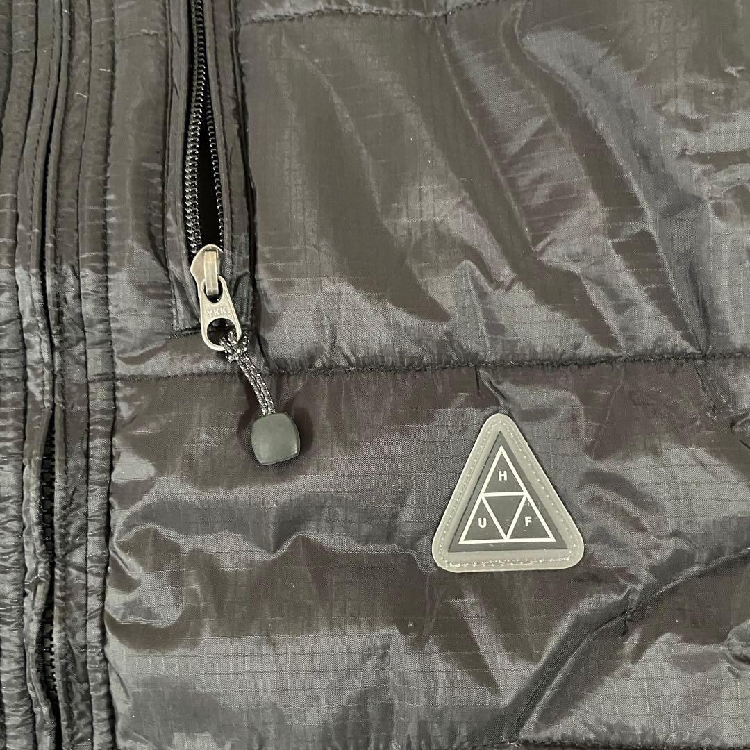 【新品未使用タグ付】HUF ジョージパフィージャケット サイズXL ブラック