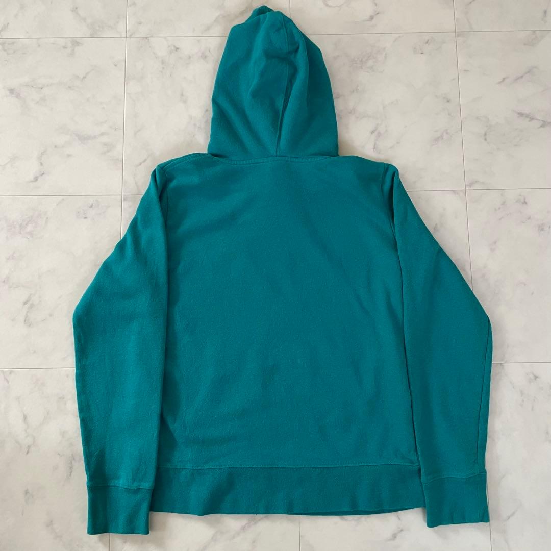 【美品】THE NORTH FACE 長袖パーカー Mサイズ ターコイズブルー