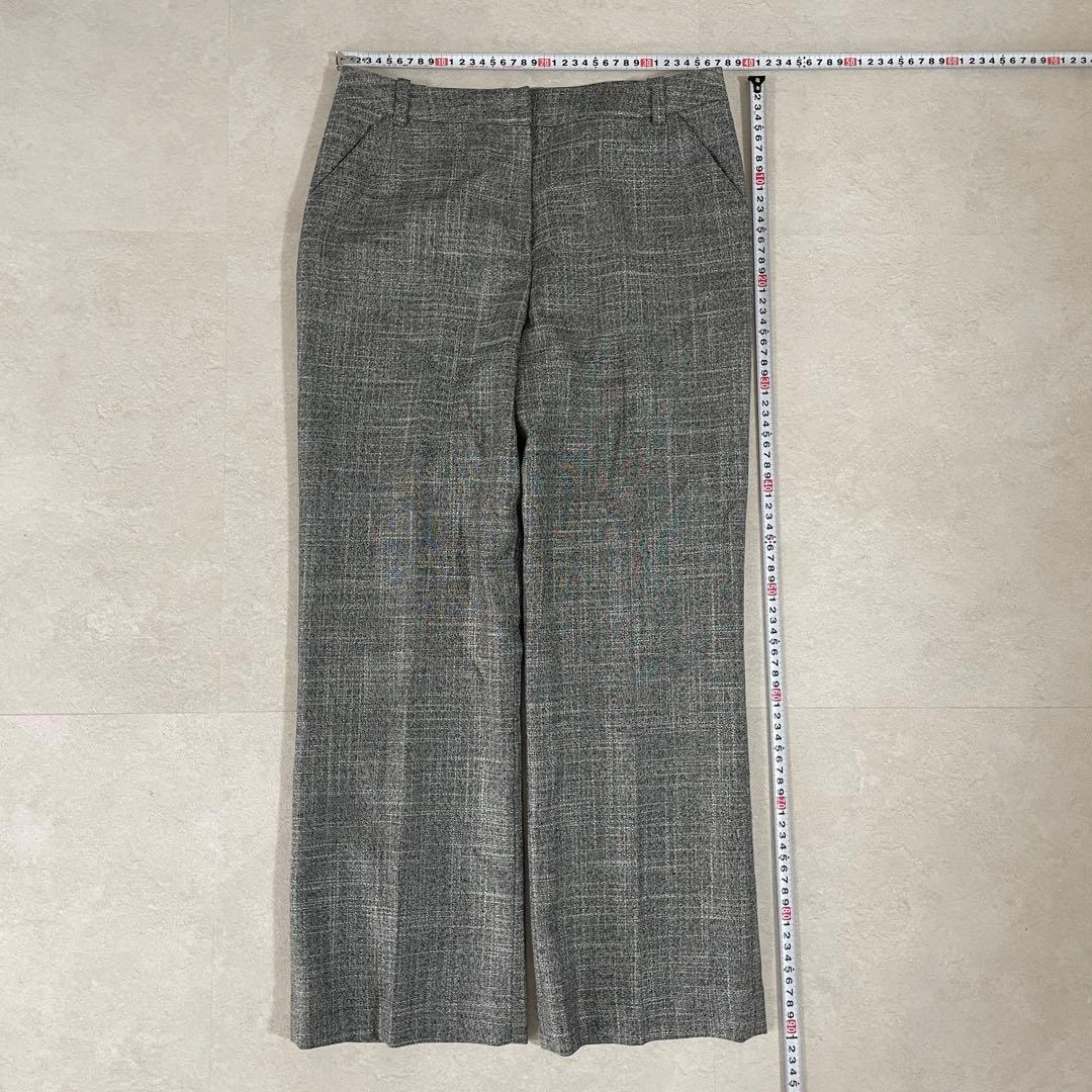 【美品】 Leilian セットアップ シルク混 サイズ9 （M相当）グレー