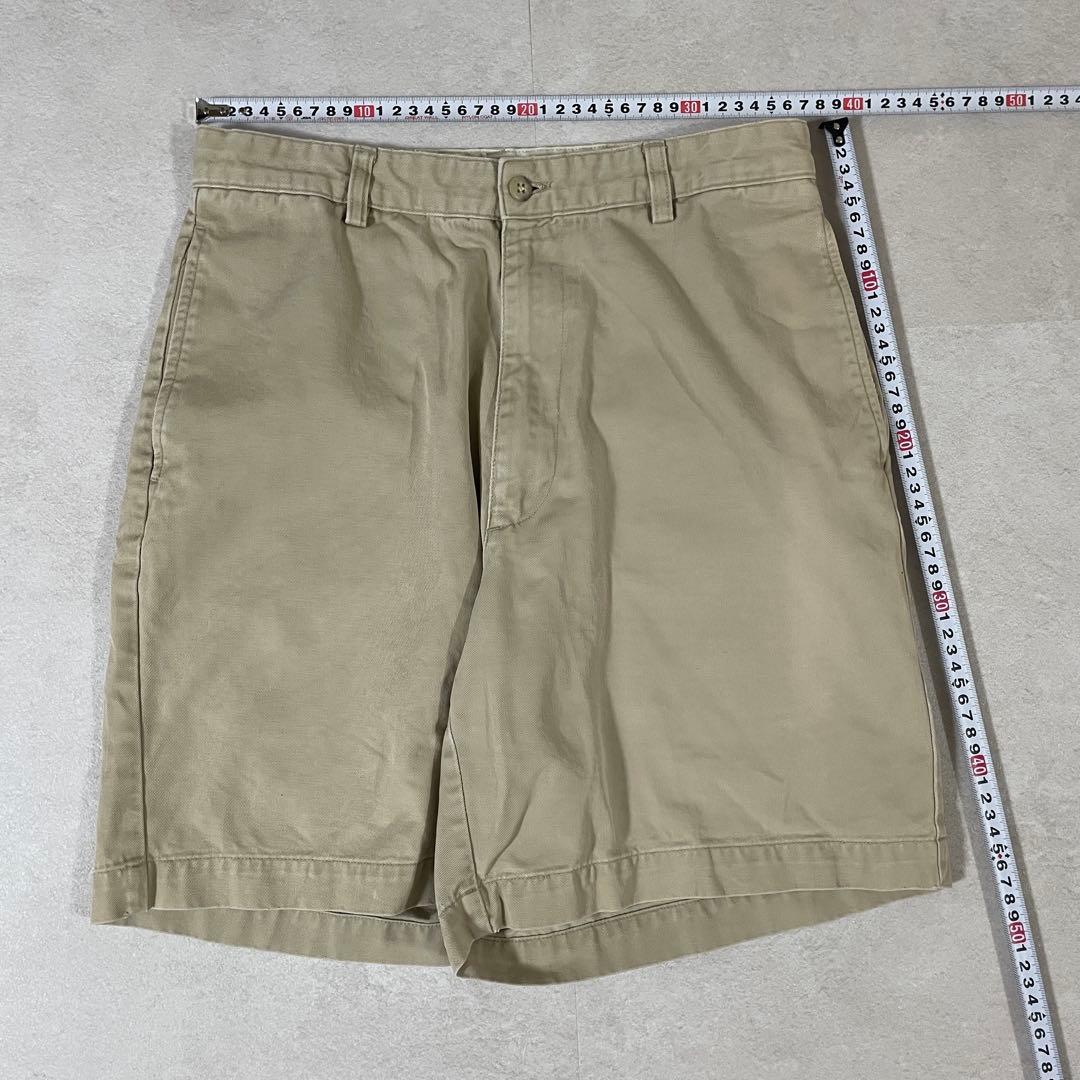90s POLO RALPH LAUREN ハーフパンツ M相当 ベージュ