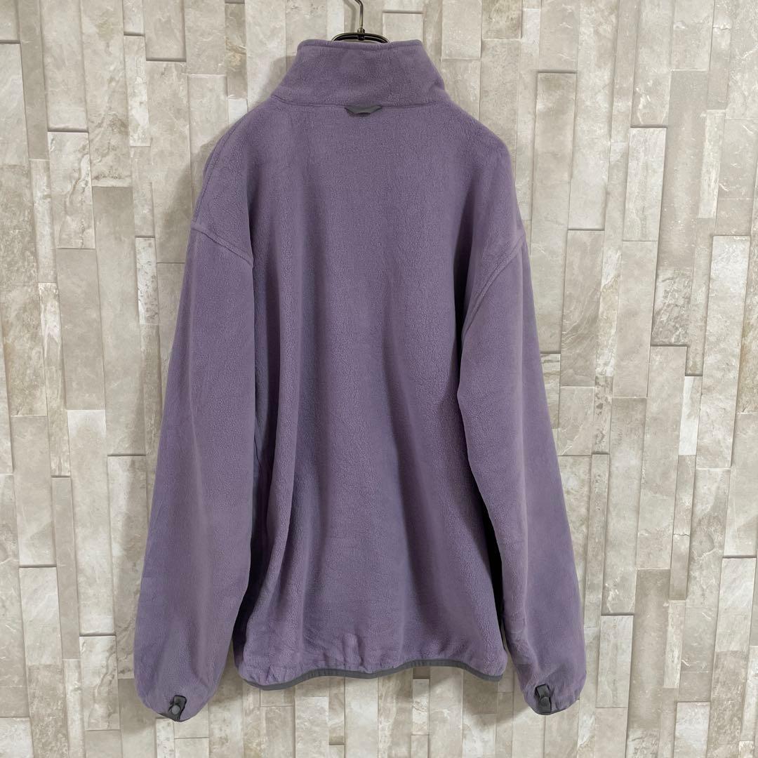 【美品】THE NORTH FACE ジップイン フリースジャケット L 紫色