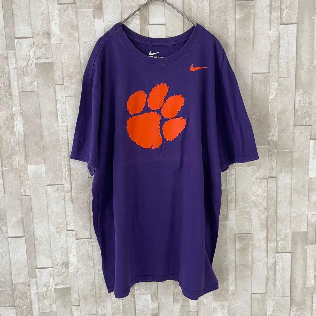 USA古着 NIKE 半袖Tシャツ XLサイズ パープル