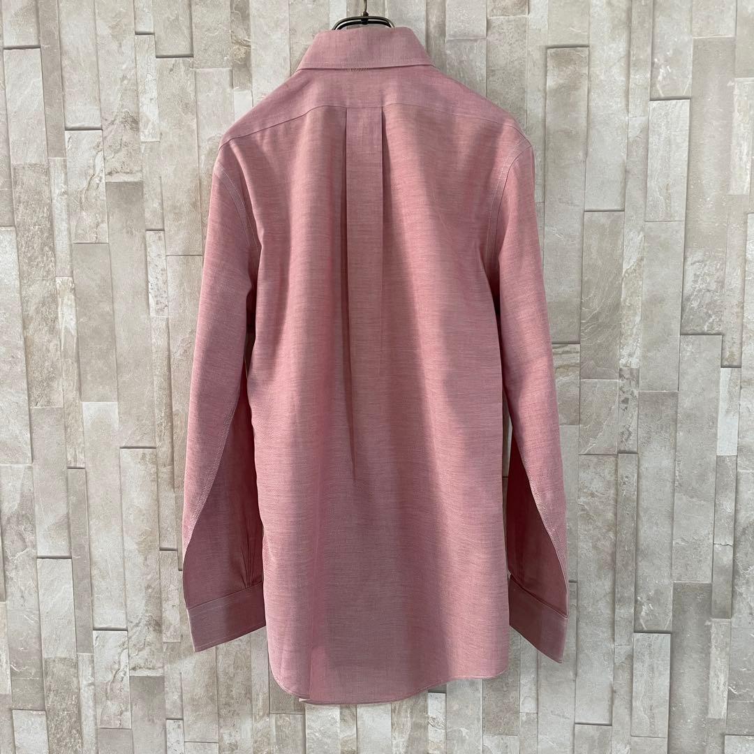古着 Brooks Brothers 長袖シャツ ボタンダウン XS ピンク