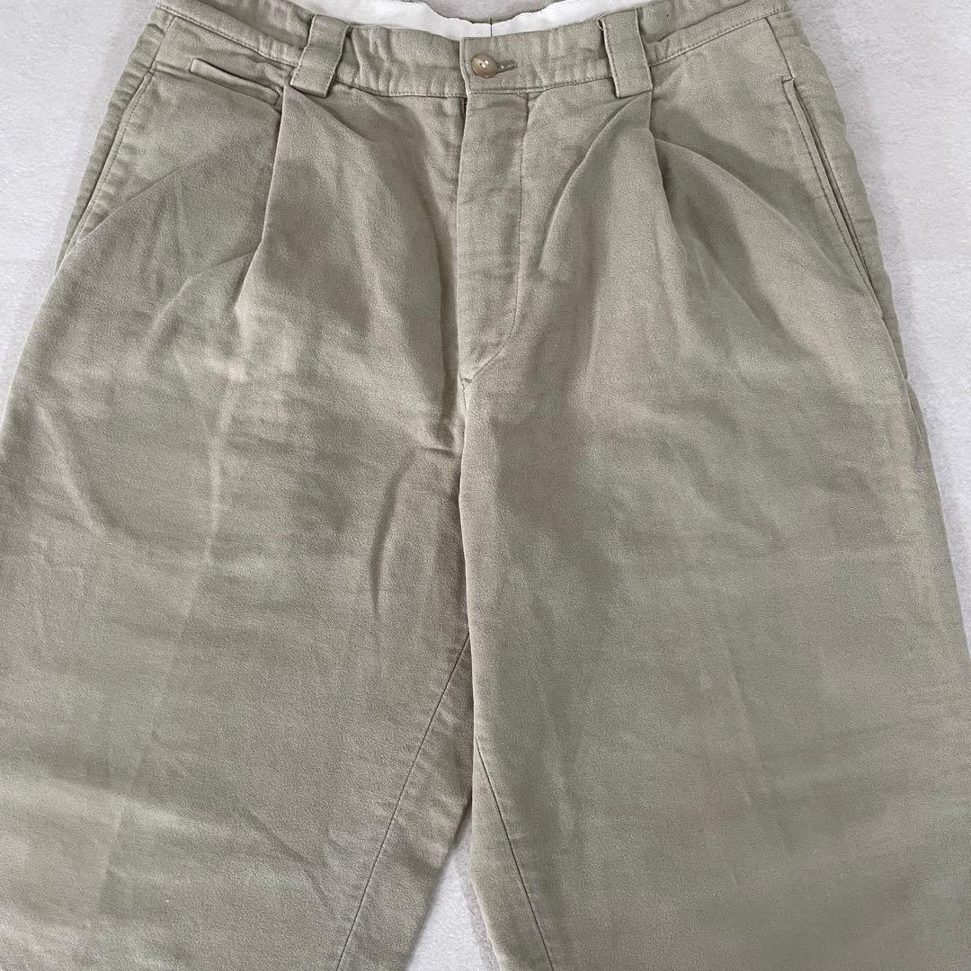 古着 ARMANI COLLEZIONI パンツ ワンタック ベージュ