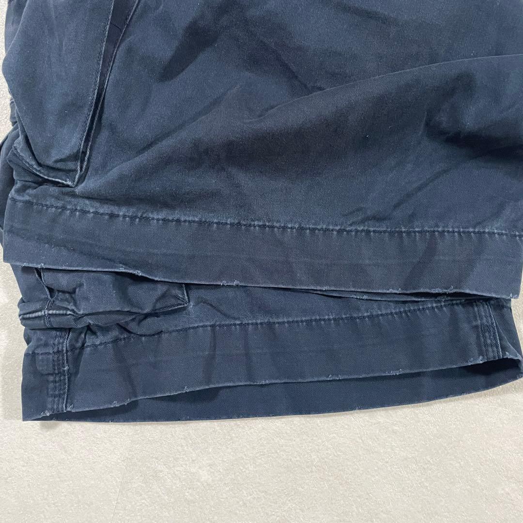 90s POLO RALPH LAUREN ハーフパンツ ネイビー サイズ40