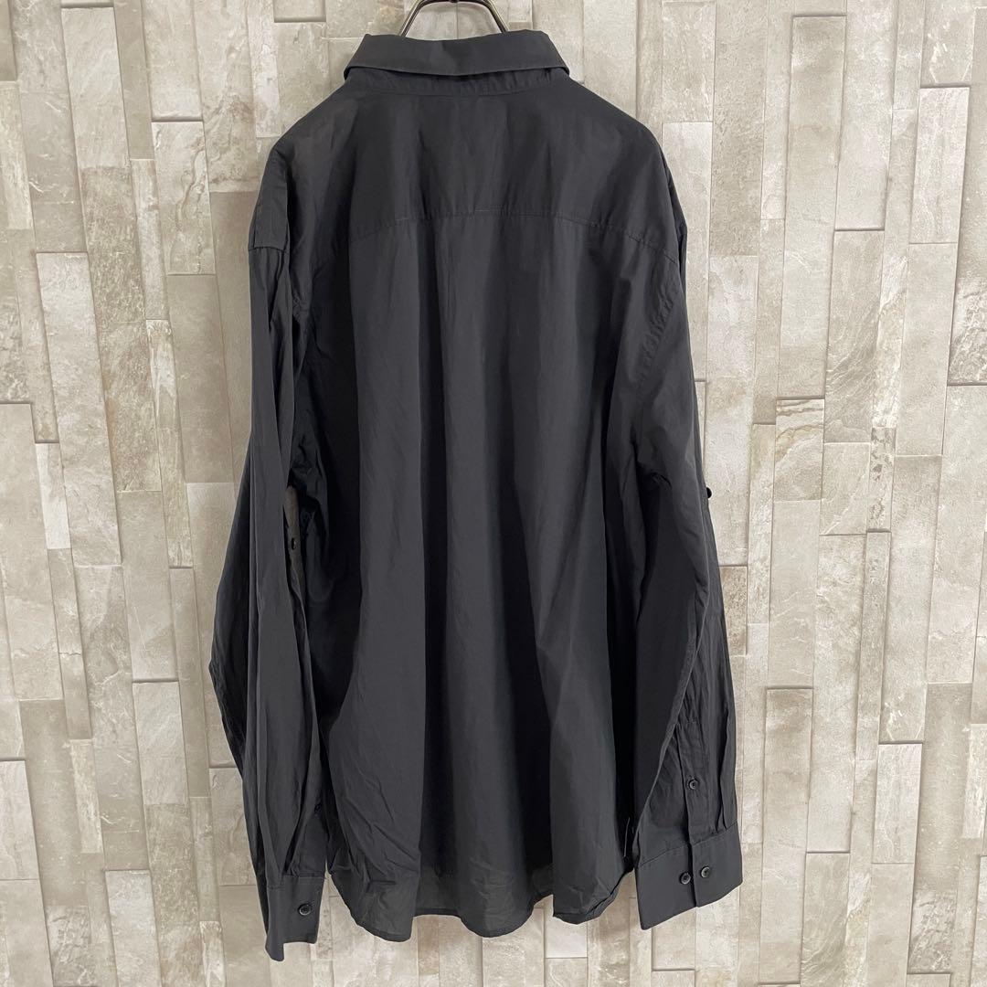 古着 Calvin Klein 長袖シャツ サイズXL ブラック