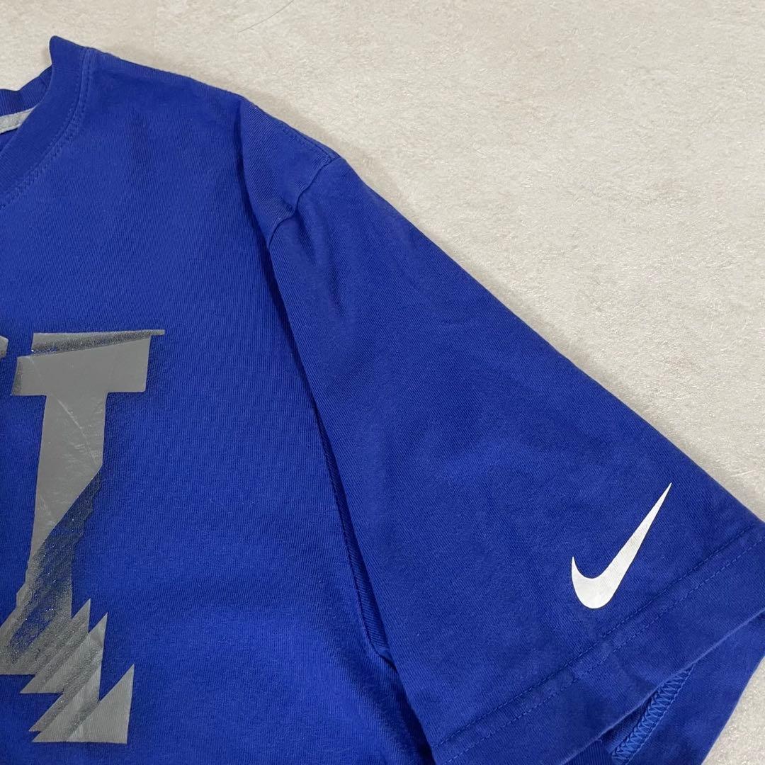古着 NIKE 半袖Tシャツ Lサイズ ブルー