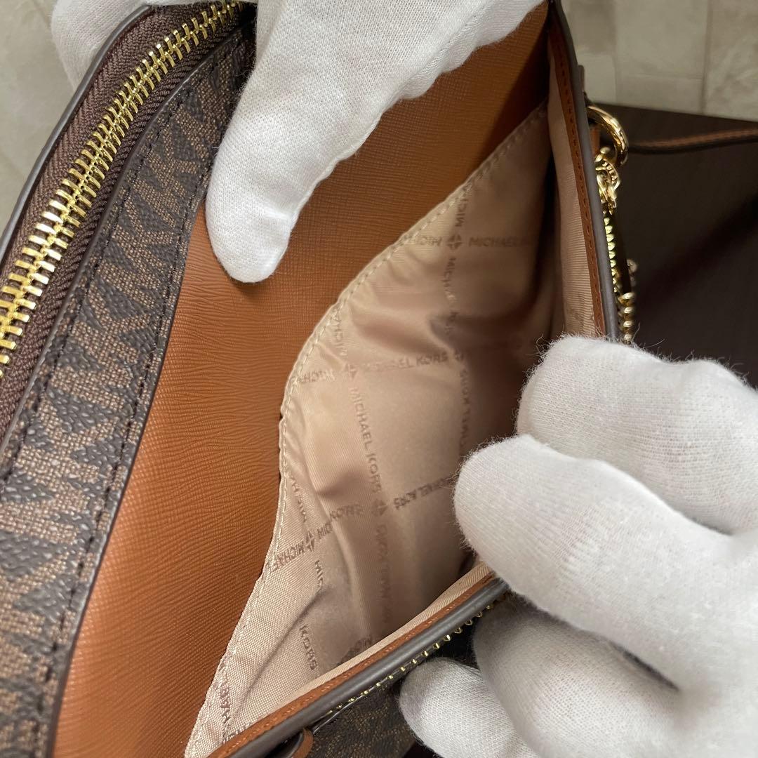 最終値下げ！訳あり新品 MICHAEL KORS ショルダーバッグ ブラウン