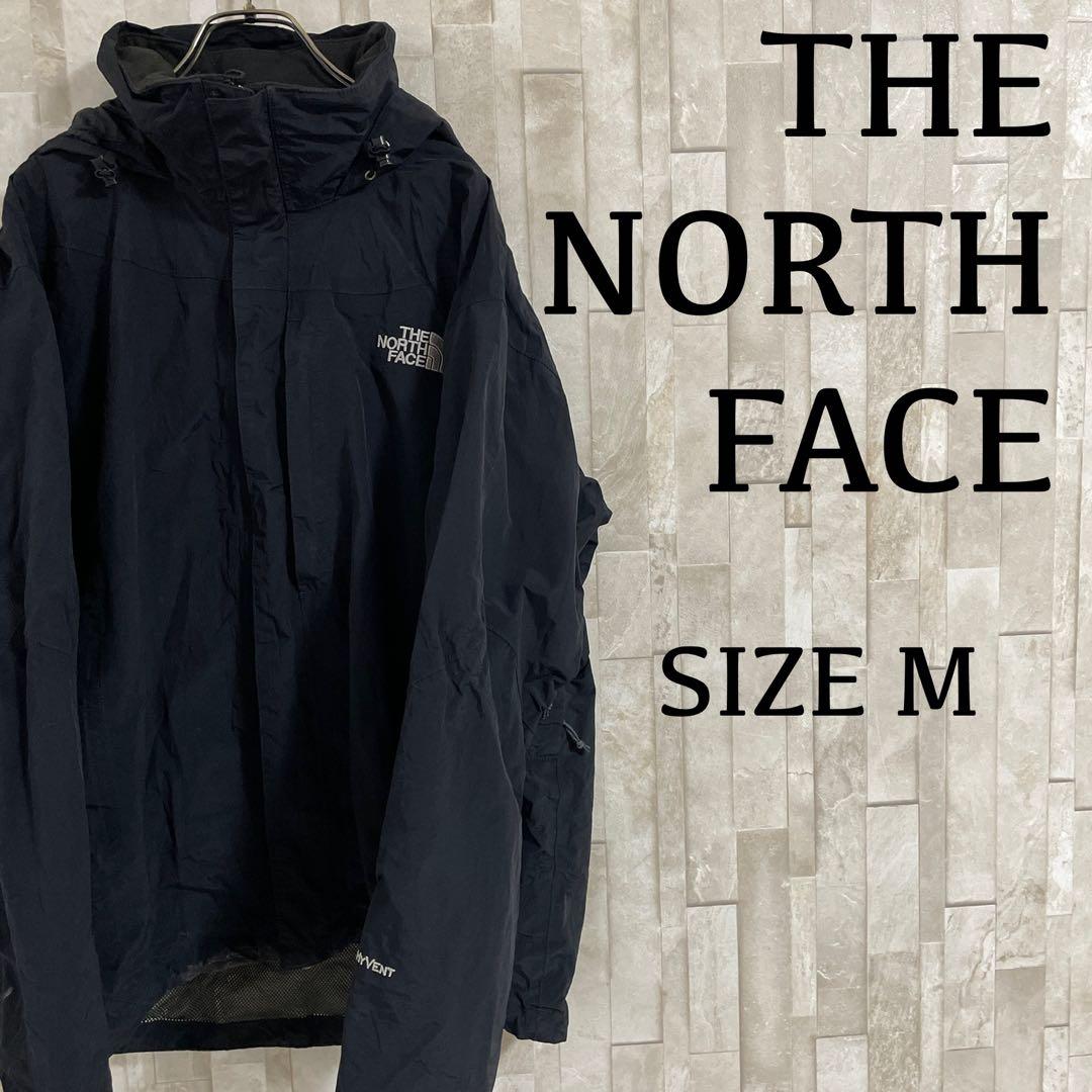 古着 THE NORTH FACE マウンテンパーカー HYVENT 黒色 M