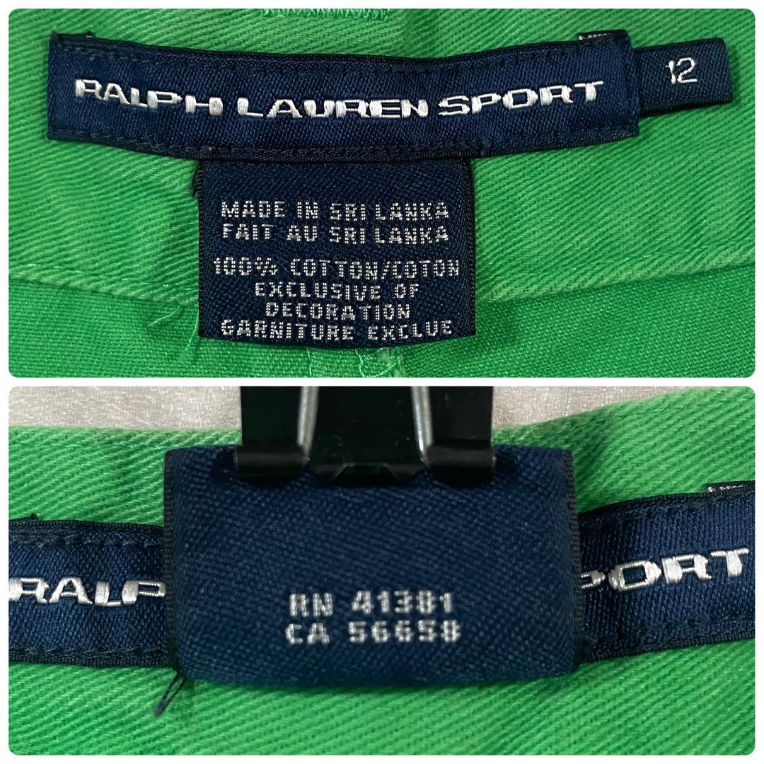 【美品】90s RALPH LAUREN SPORT ハーフパンツ ポニー刺繍