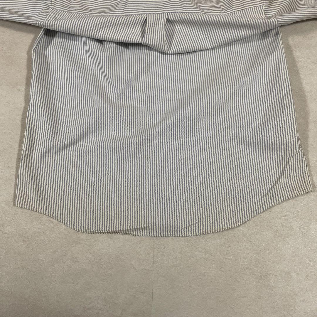 90s POLO RALPH LAUREN 半袖シャツ ポニー刺繍 ストライプ