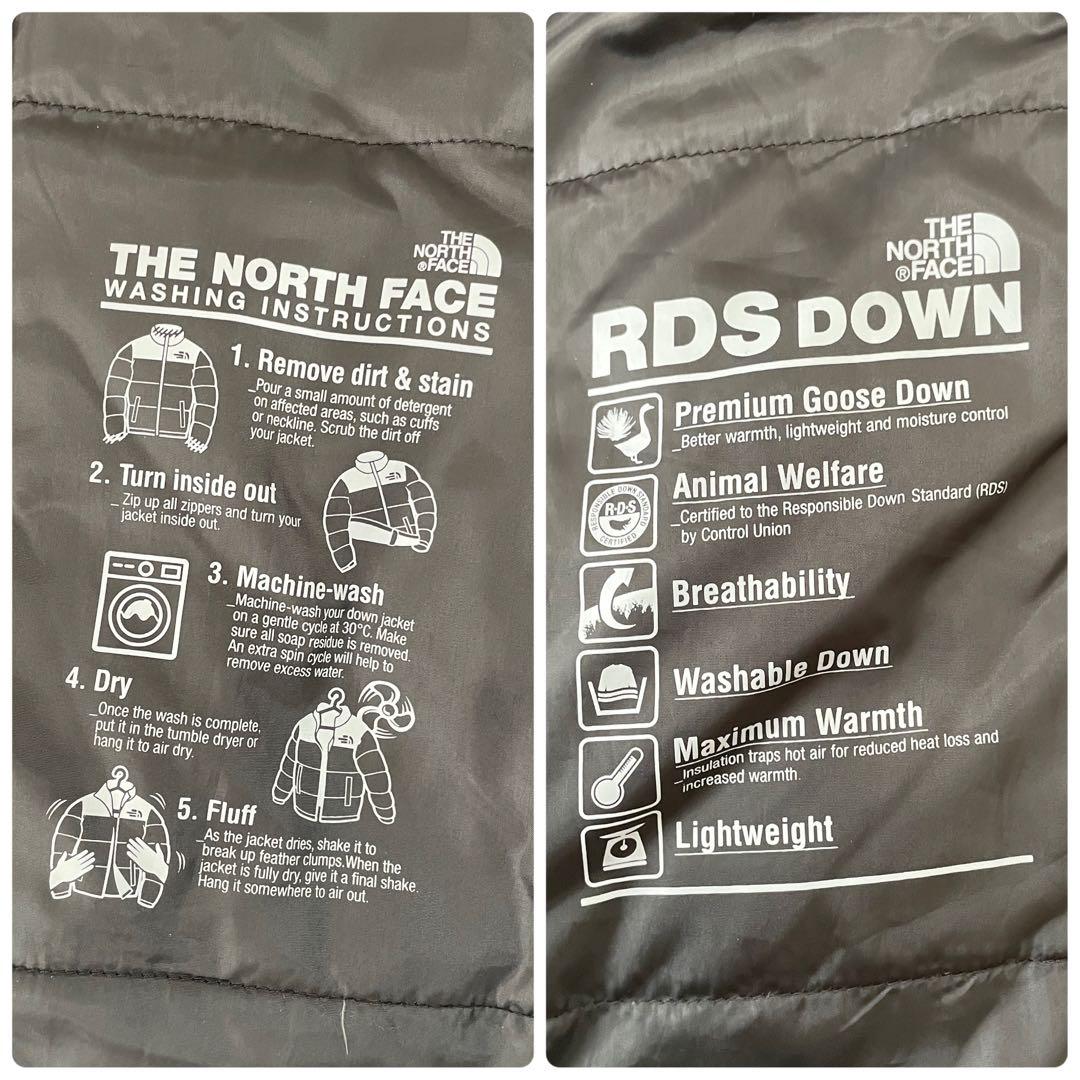 古着 THE NORTH FACE ダウンジャケット DRYVENT 黒色 M