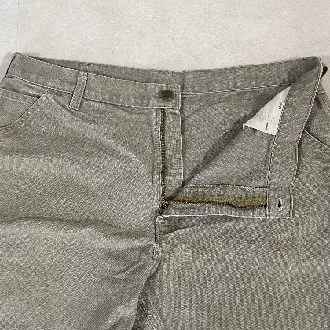 古着 carhartt ハーフパンツ サイズ40 グレー